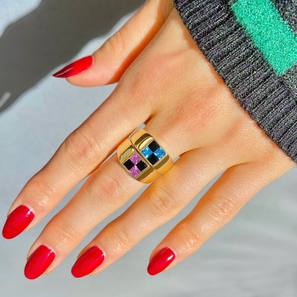 picture of bruiser ring styled