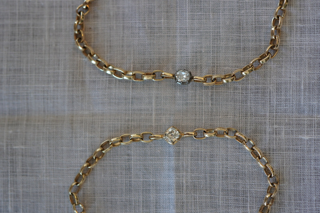 Diamond Ribbon Bracelet