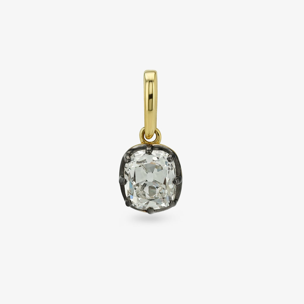 Diamond Seed Pendant — cushion