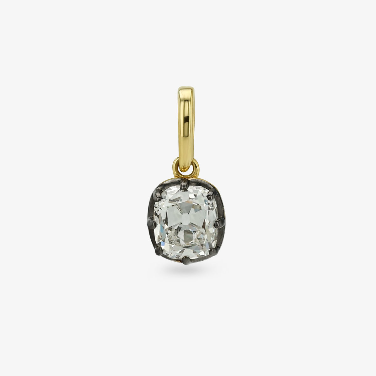 Diamond Seed Pendant — cushion