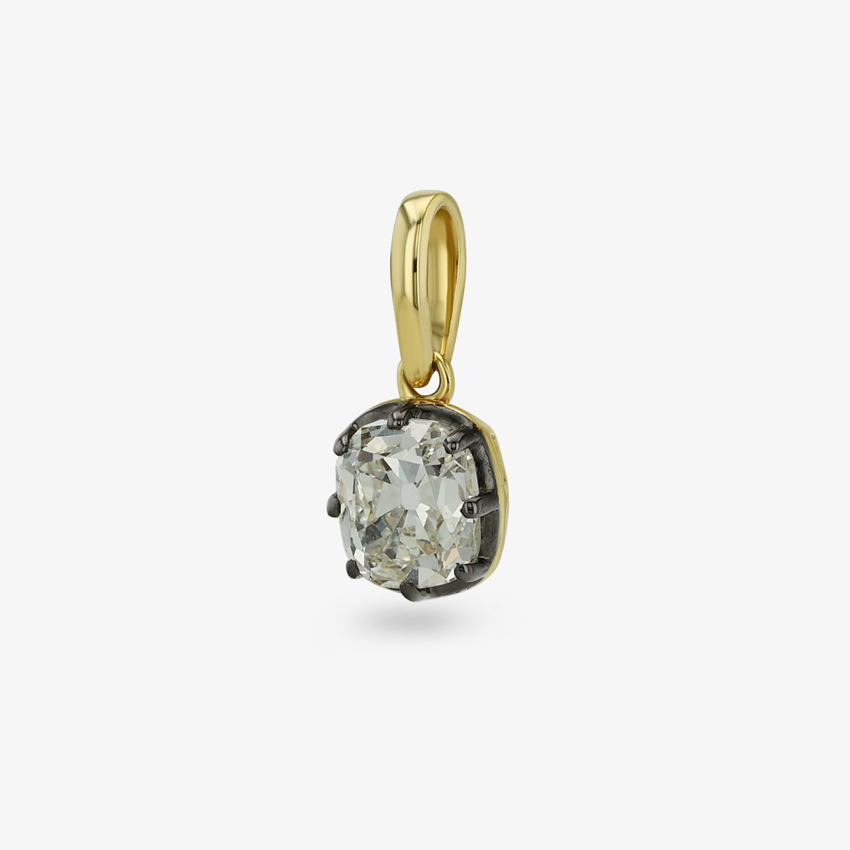 Diamond Seed Pendant — cushion