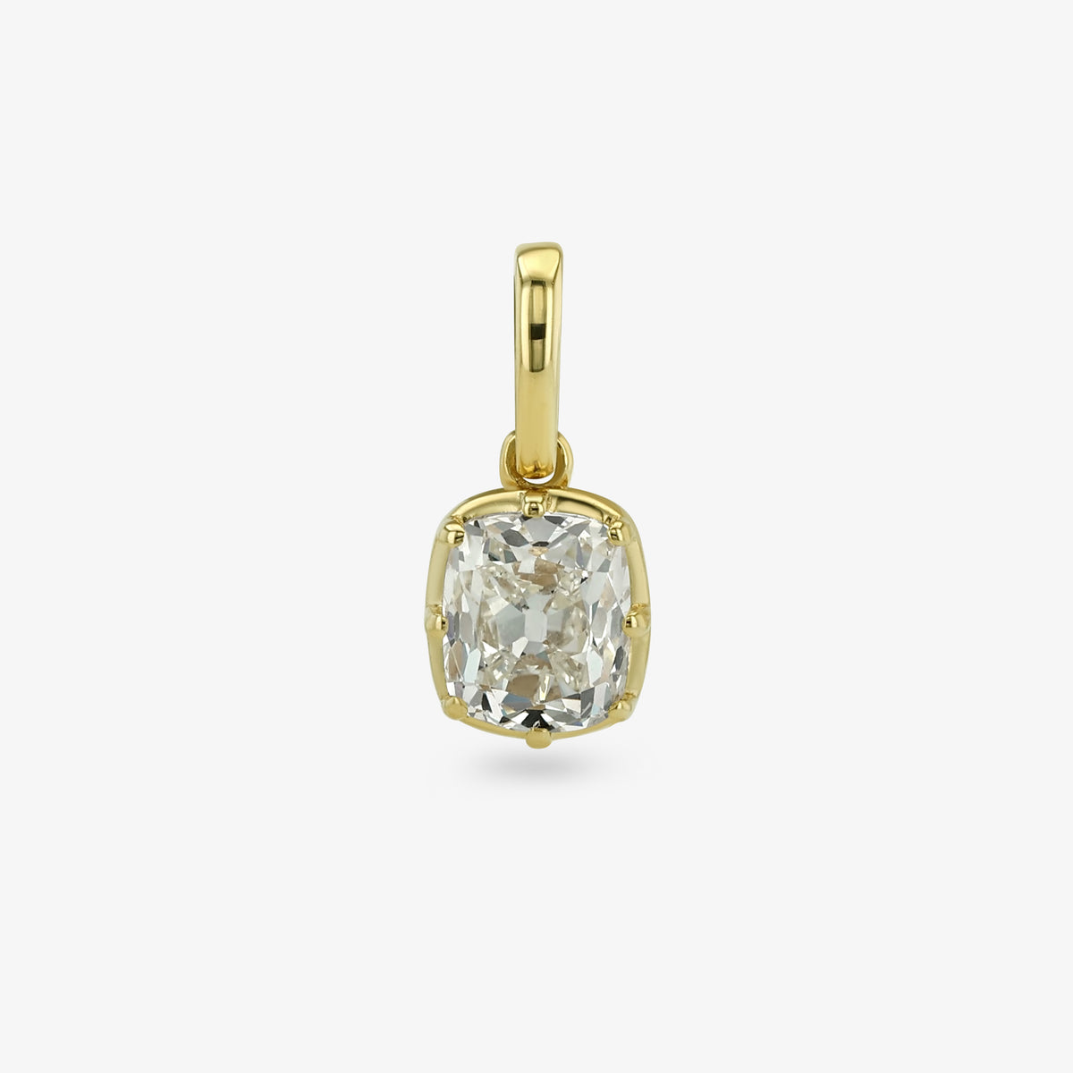 Diamond Seed Pendant — cushion