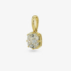 Diamond Seed Pendant — cushion