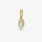 Diamond Seed Pendant — marquise