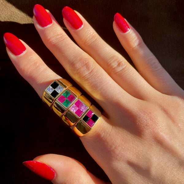 picture of cult classic ring styled