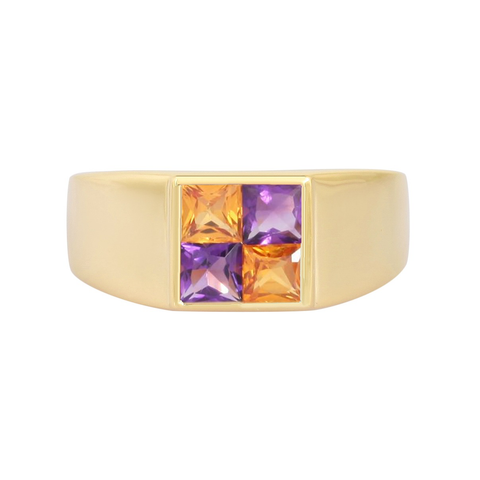 picture of Los Angeles ring (yellow)