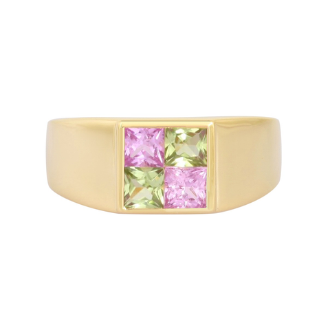 picture of honeymoon ring (yellow)