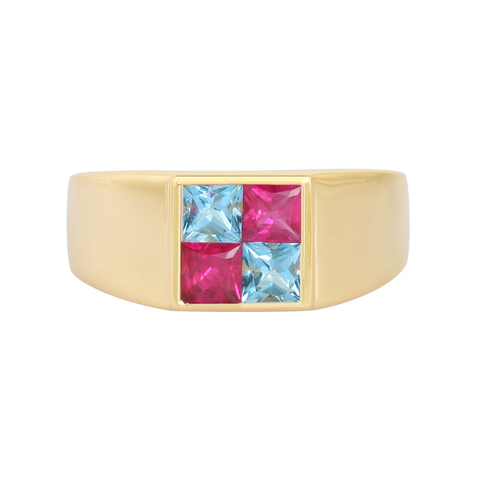 picture of cold hearted ring (yellow)