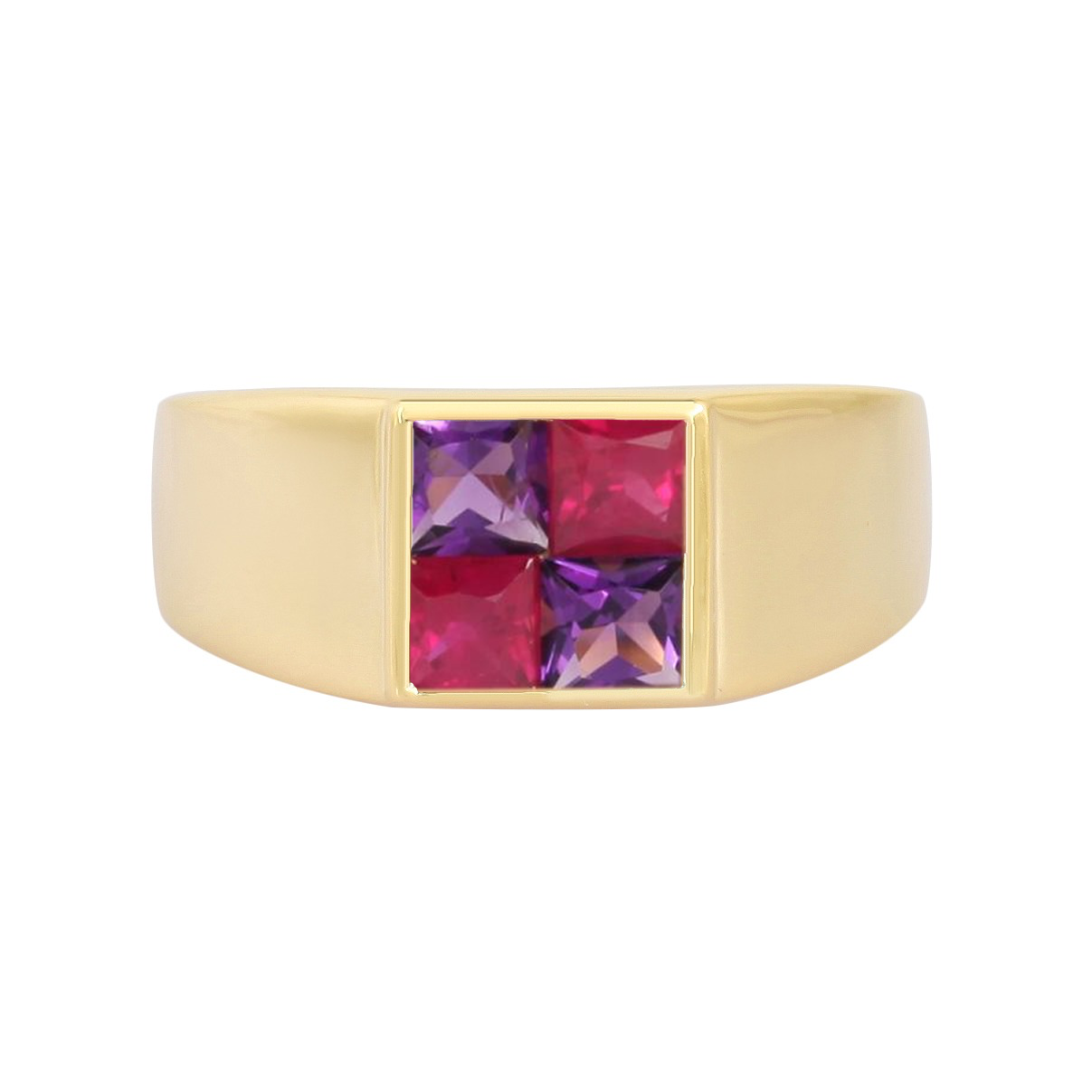 picture of pirate's kiss ring (yellow)