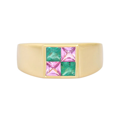 picture of cosmic dancer ring (yellow)
